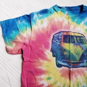 Volkswagen Tie-Dye Short Sleeve Graphic Tee Large